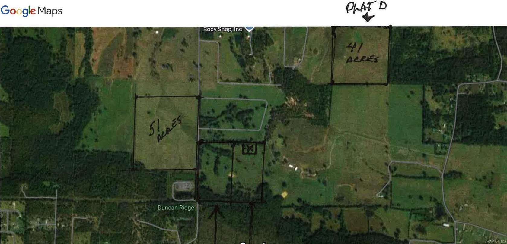 41 Acres of Agricultural Land for Sale in Greenbrier, Arkansas