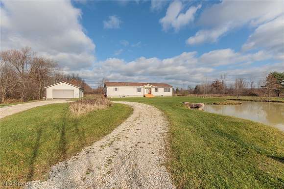 4.92 Acres of Residential Land with Home for Sale in Valley City, Ohio