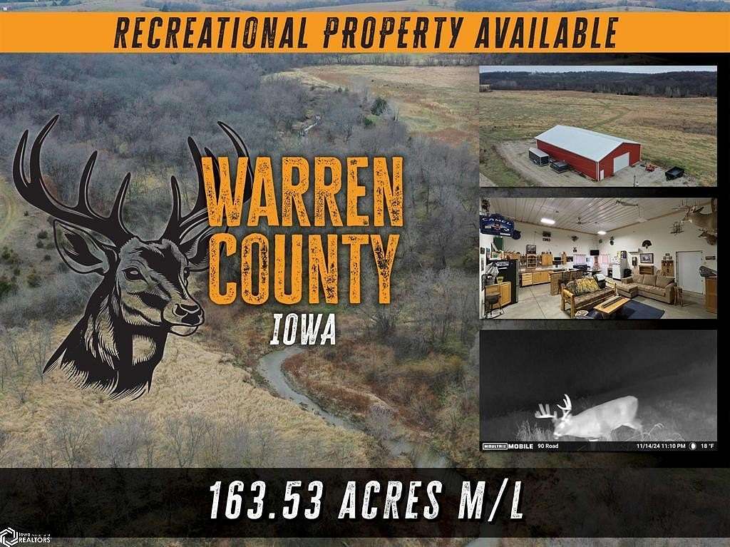 163.53 Acres of Land for Sale in New Virginia, Iowa