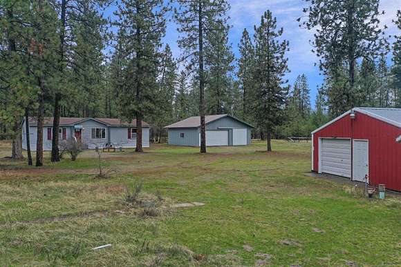 5 Acres of Land with Home for Sale in Nine Mile Falls, Washington