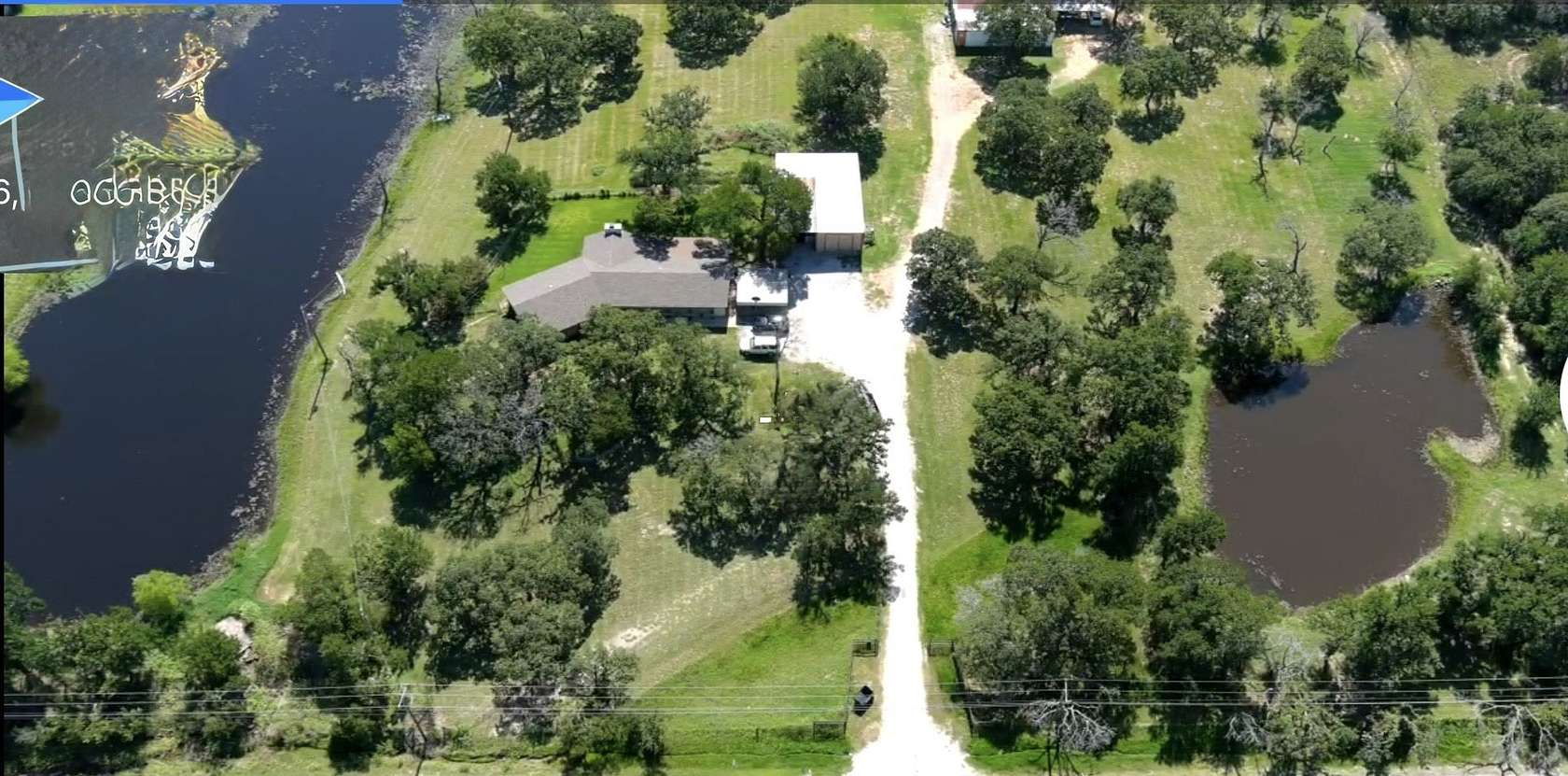 20 Acres of Land with Home for Sale in Mineral Wells, Texas