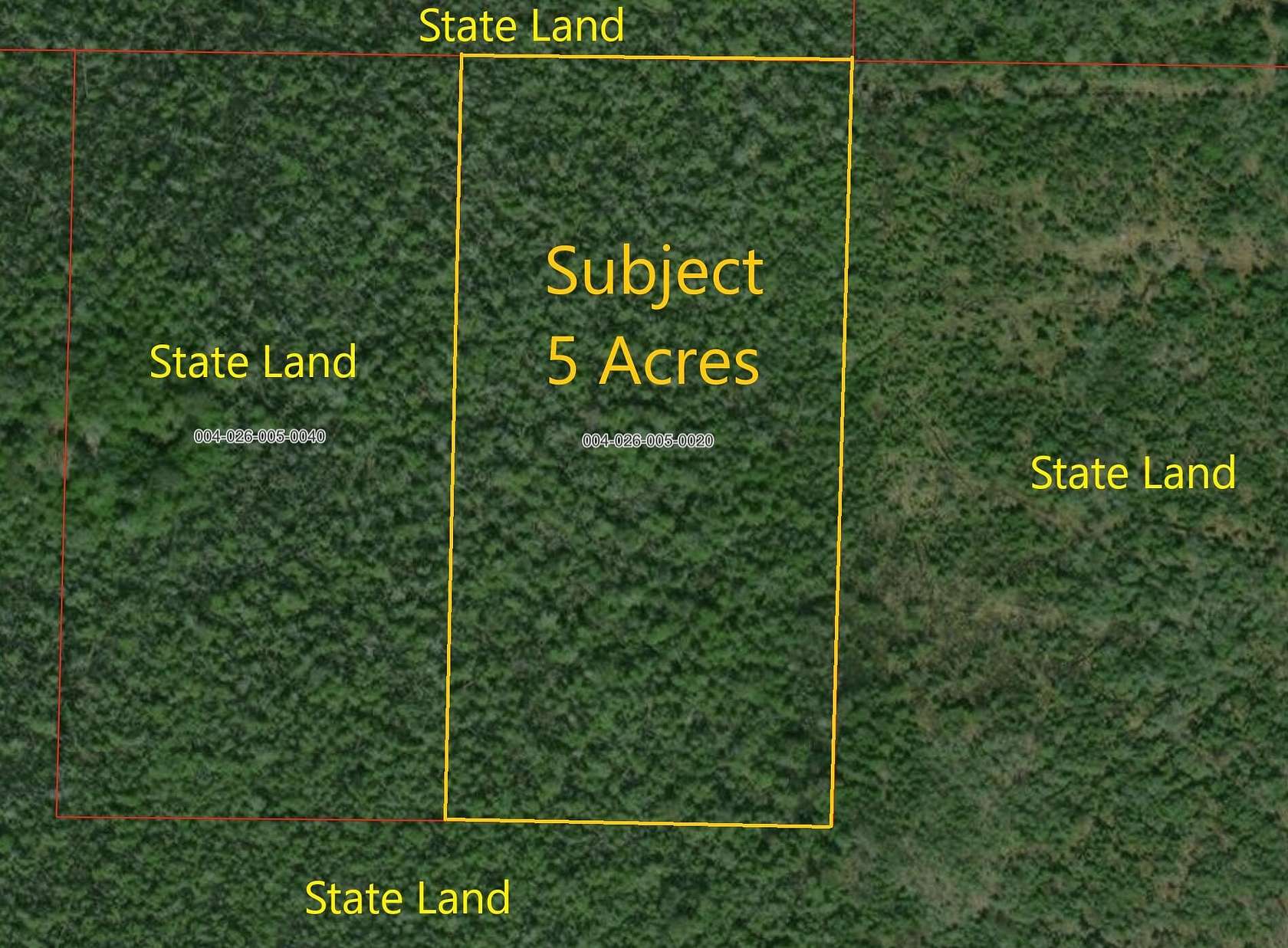 4.24 Acres of Land for Sale in Roscommon, Michigan