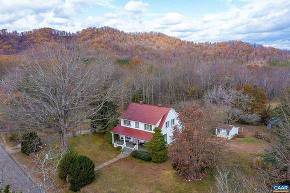 18 Acres of Land with Home for Sale in Faber, Virginia