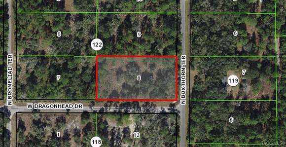 1.16 Acres of Residential Land for Sale in Crystal River, Florida