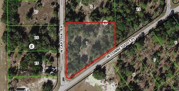 1.6 Acres of Residential Land for Sale in Dunnellon, Florida