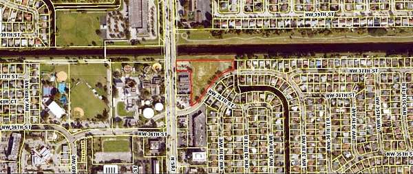2.73 Acres of Improved Commercial Land for Sale in Lauderdale Lakes, Florida
