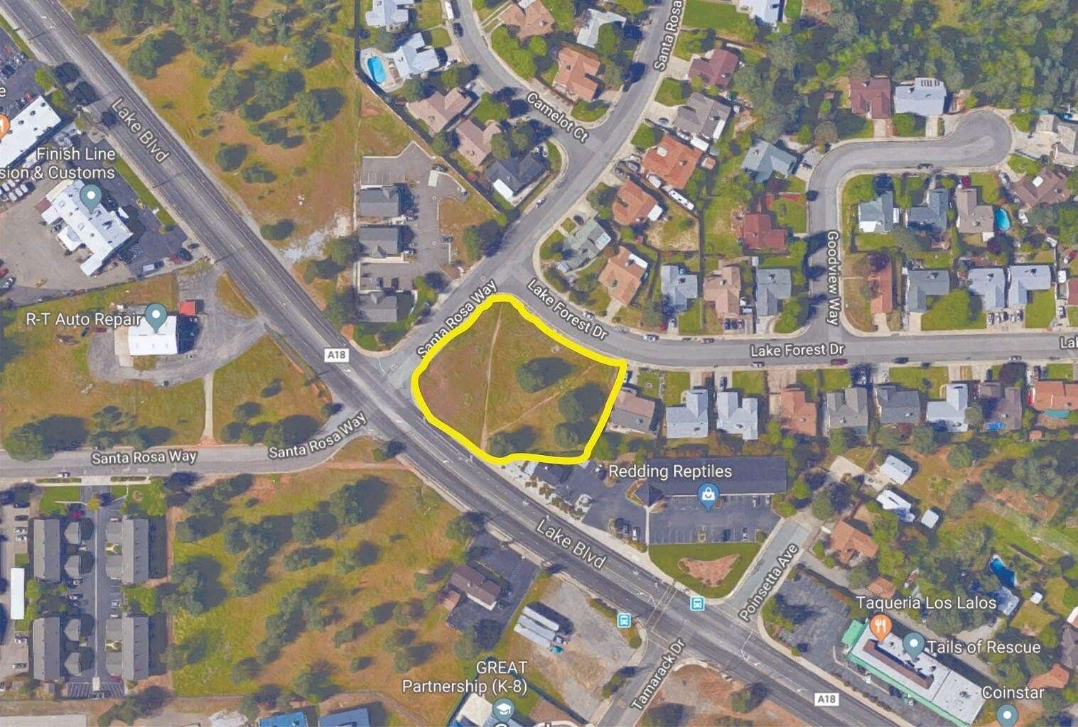 0.85 Acres of Mixed-Use Land for Sale in Redding, California