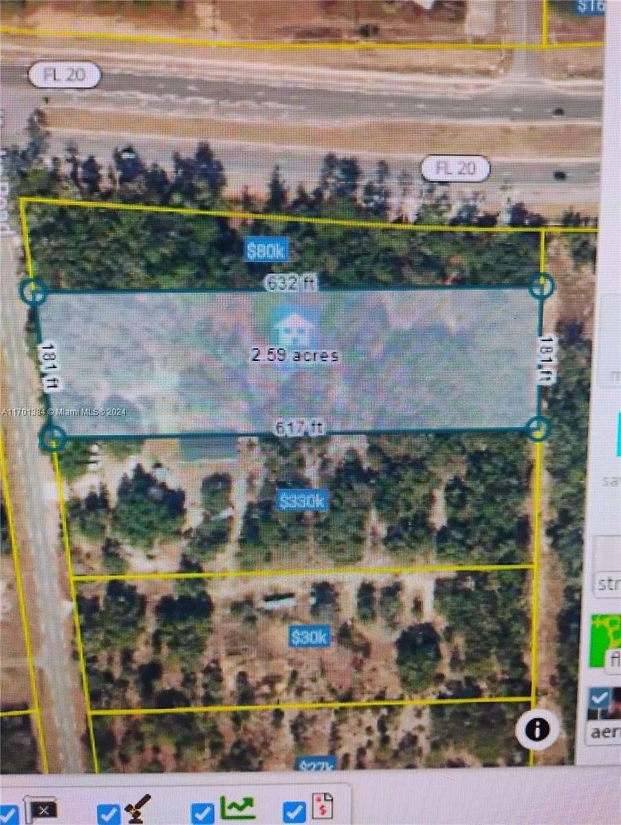 2.58 Acres of Residential Land for Sale in Palatka, Florida