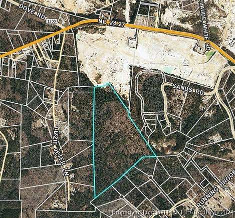 88.73 Acres of Land for Sale in Cameron, North Carolina