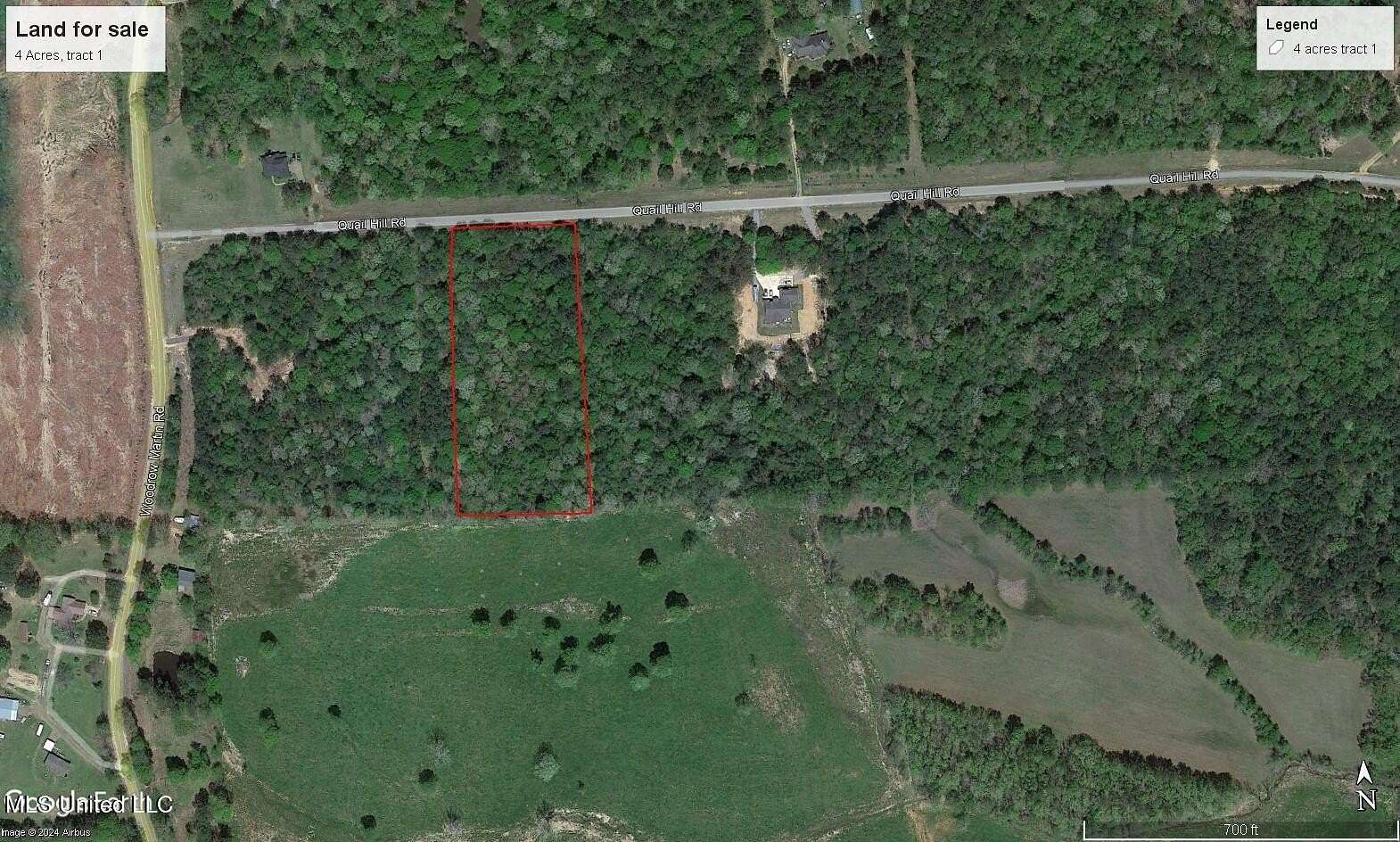 4 Acres of Land for Sale in Brandon, Mississippi