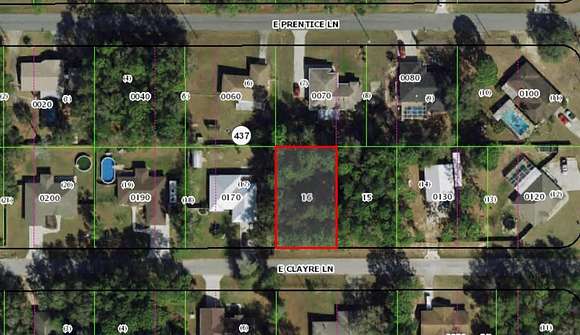 0.2 Acres of Residential Land for Sale in Inverness, Florida