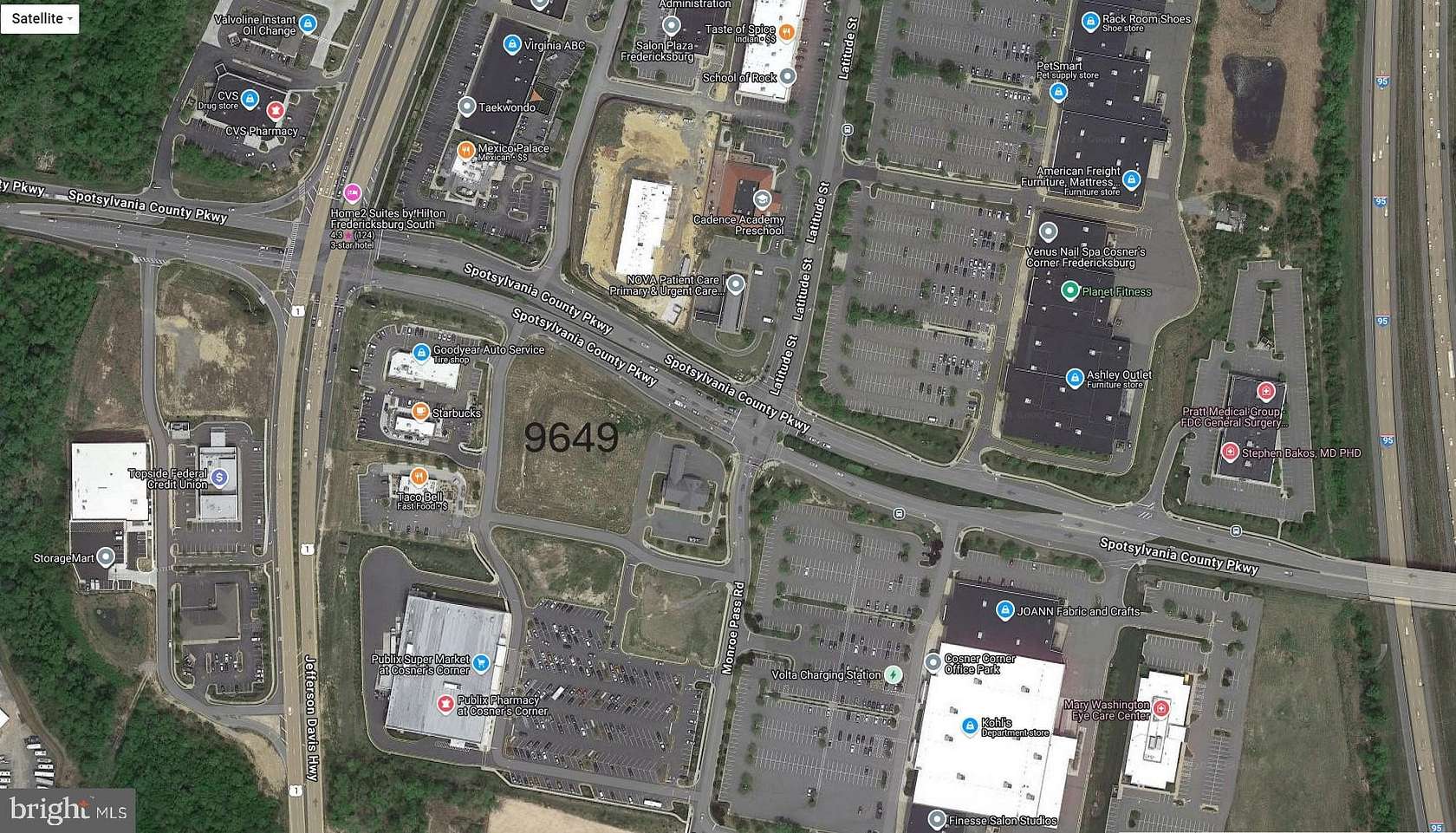 2.19 Acres of Commercial Land for Sale in Fredericksburg, Virginia