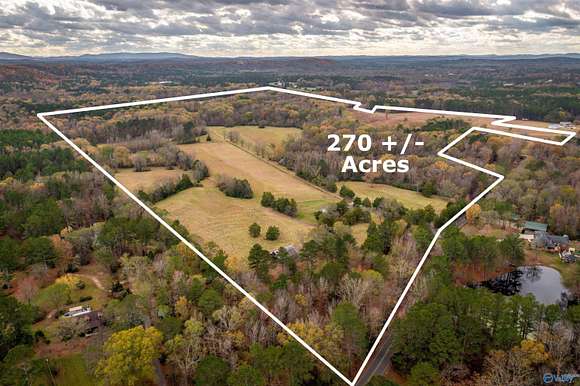 270 Acres of Recreational Land & Farm for Sale in Jacksonville, Alabama