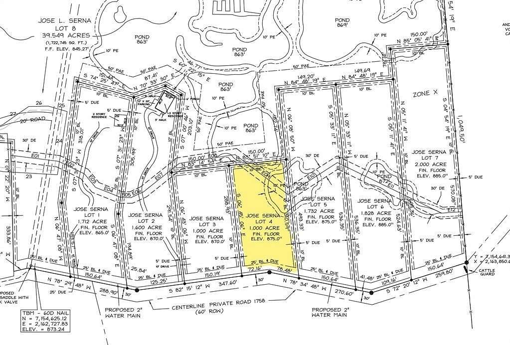1 Acre of Residential Land for Sale in Chico, Texas