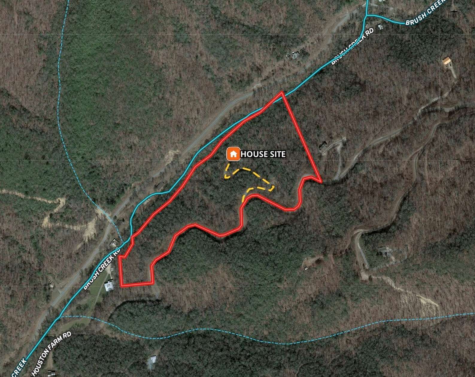 14.3 Acres of Land for Sale in Bryson City, North Carolina