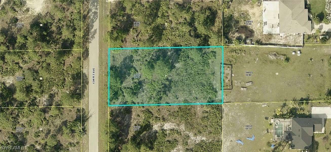 0.498 Acres of Residential Land for Sale in Lehigh Acres, Florida