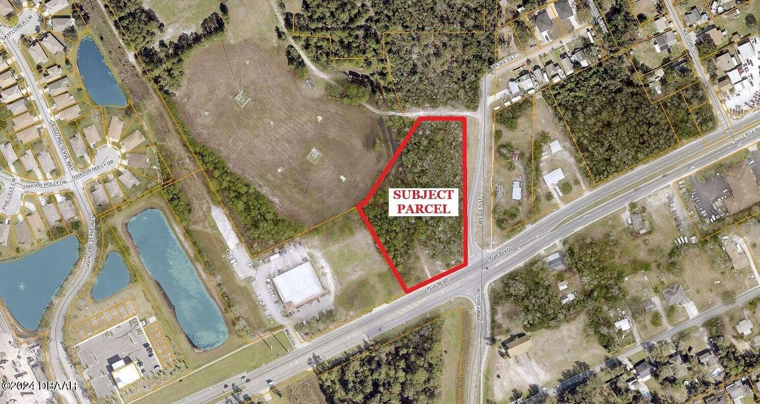 3.25 Acres of Commercial Land for Sale in Daytona Beach, Florida