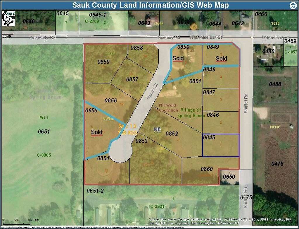 9 Acres of Residential Land for Sale in Spring Green, Wisconsin