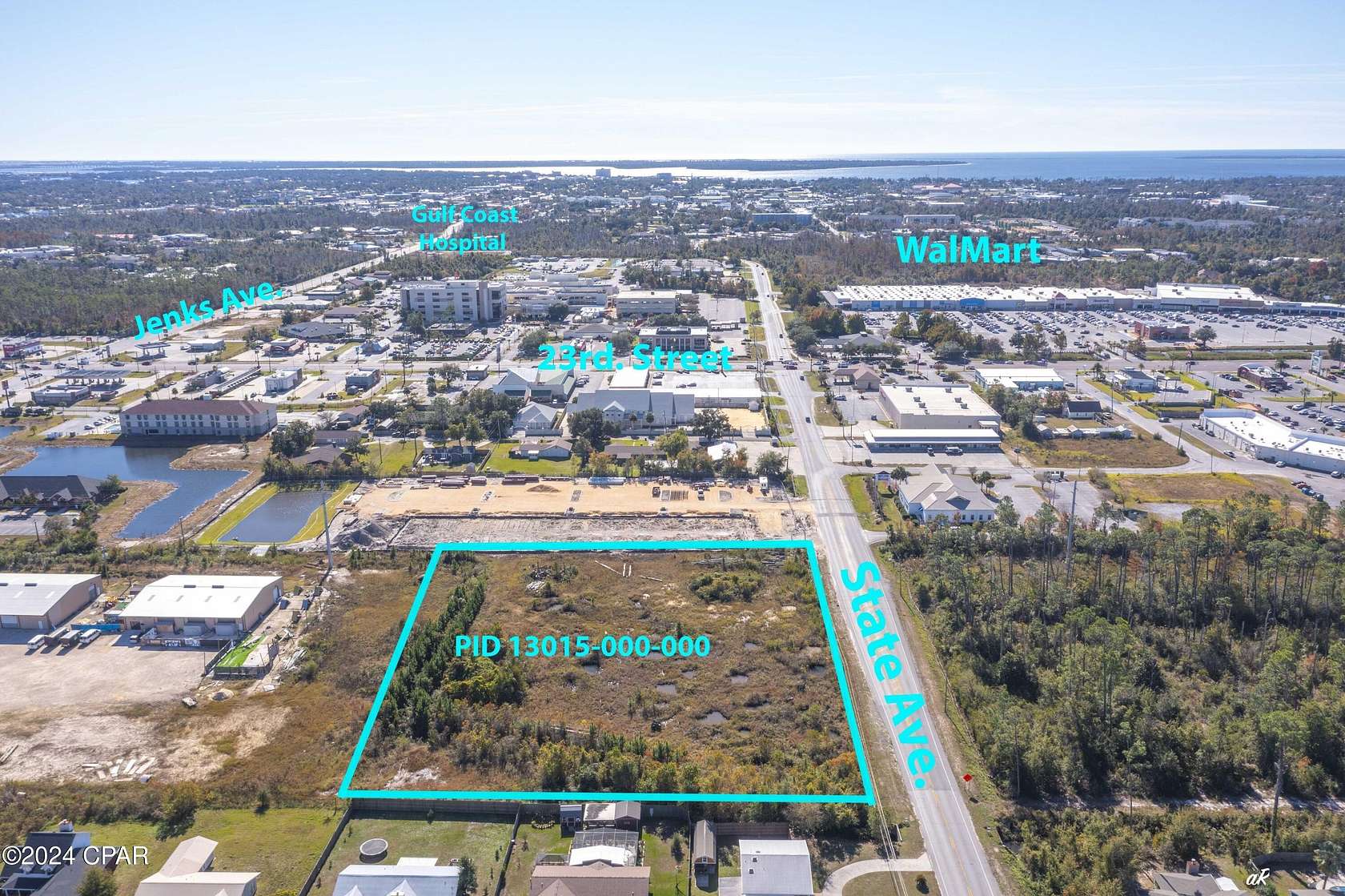 2.97 Acres of Commercial Land for Sale in Panama City, Florida