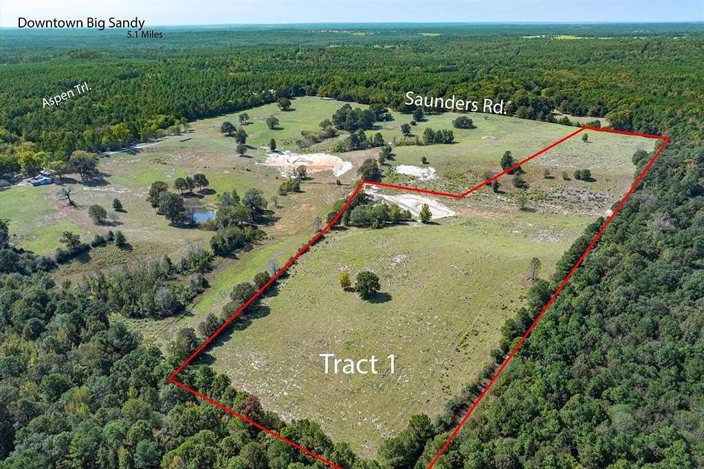 19.8 Acres of Land for Sale in Big Sandy, Texas