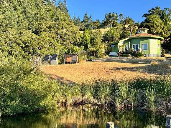 24 Acres of Land with Home for Sale in Willits, California