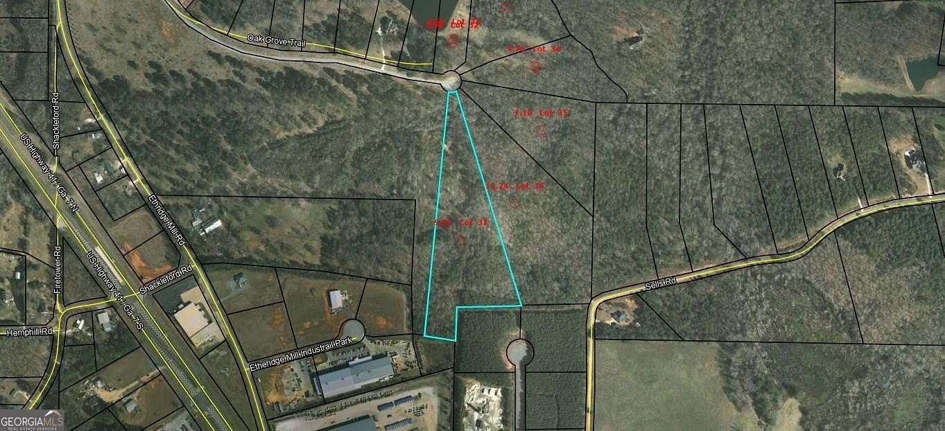 9.55 Acres of Residential Land for Sale in Griffin, Georgia