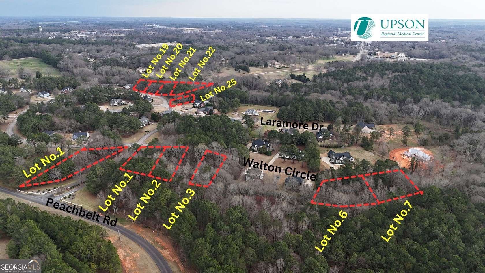 Residential Land for Sale in Thomaston, Georgia