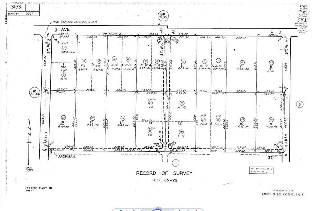 2.332 Acres of Land for Sale in Lancaster, California