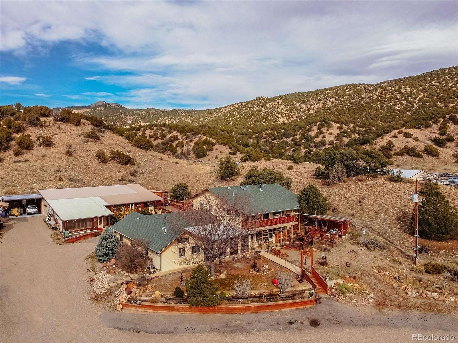 42 Acres of Recreational Land with Home for Sale in Walsenburg, Colorado