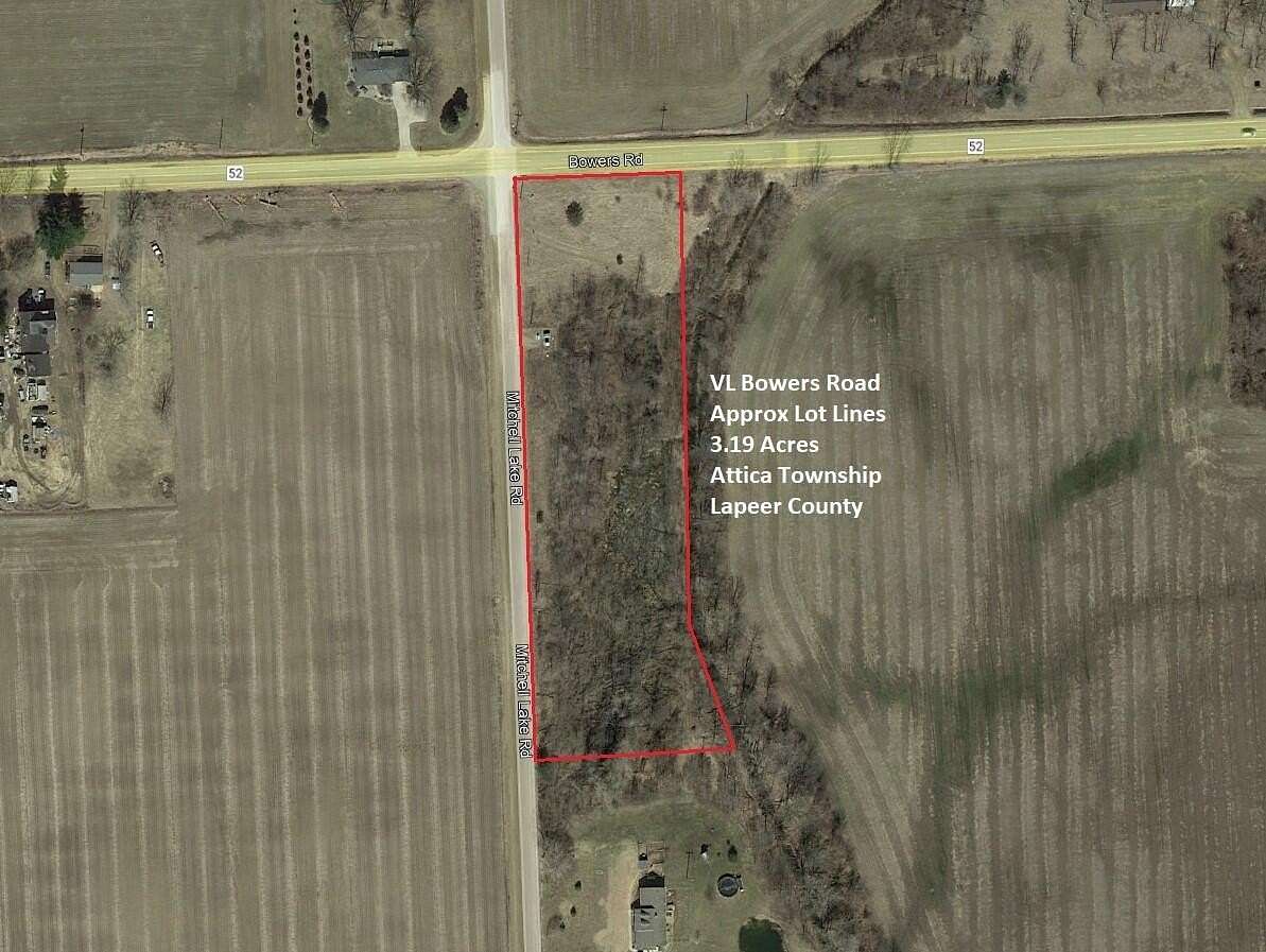 3.19 Acres of Residential Land for Sale in Attica, Michigan