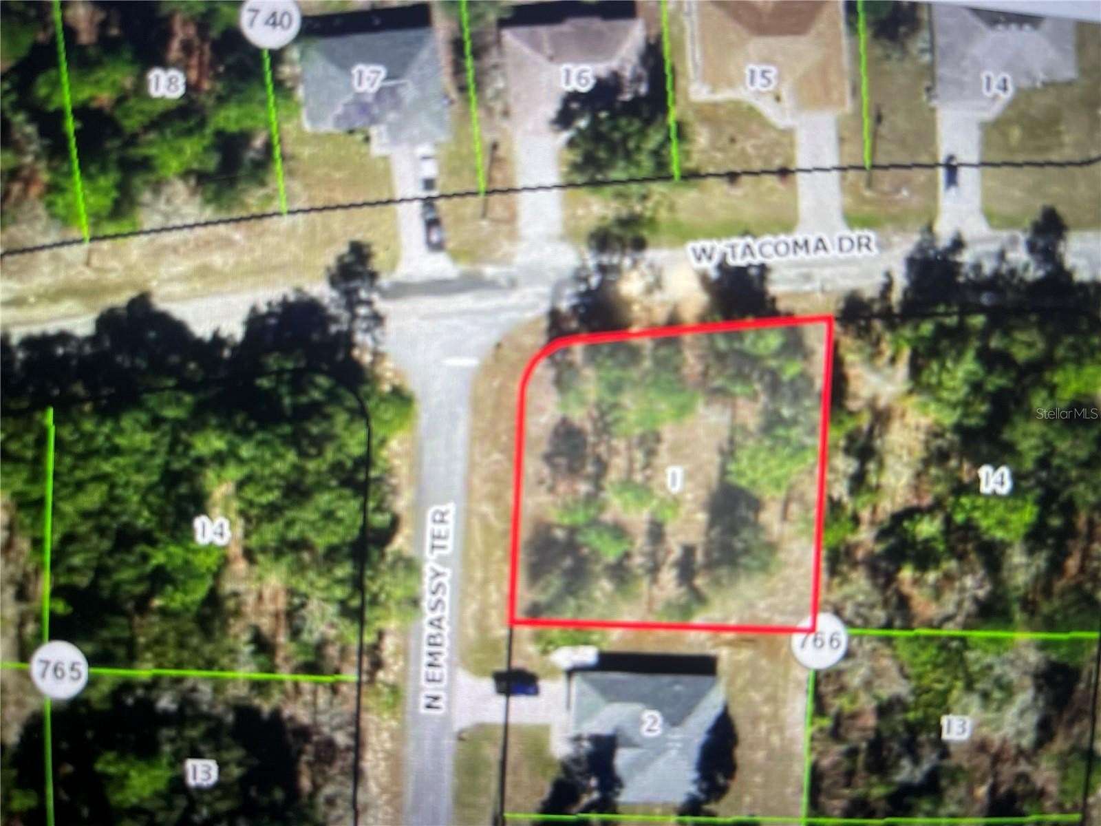 0.34 Acres of Residential Land for Sale in Citrus Springs, Florida