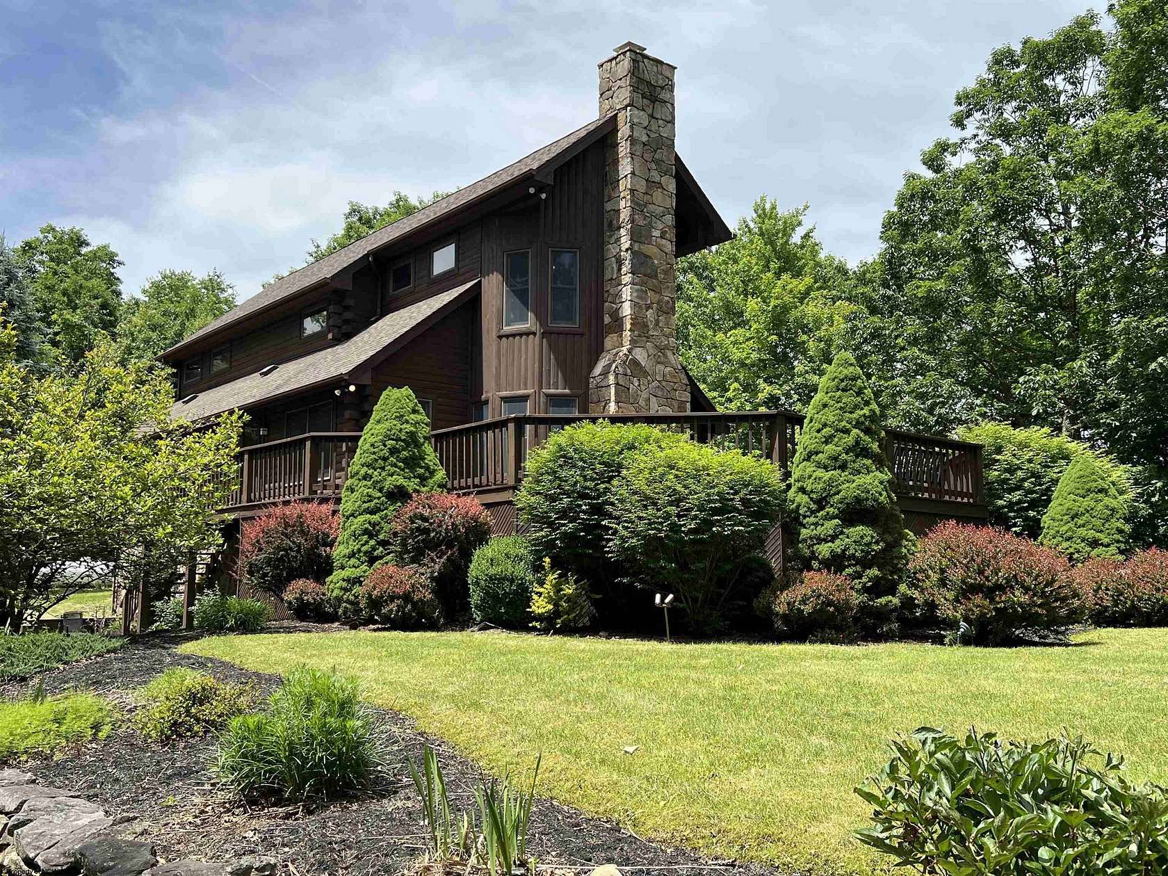 17 Acres of Land with Home for Sale in Elkins, West Virginia