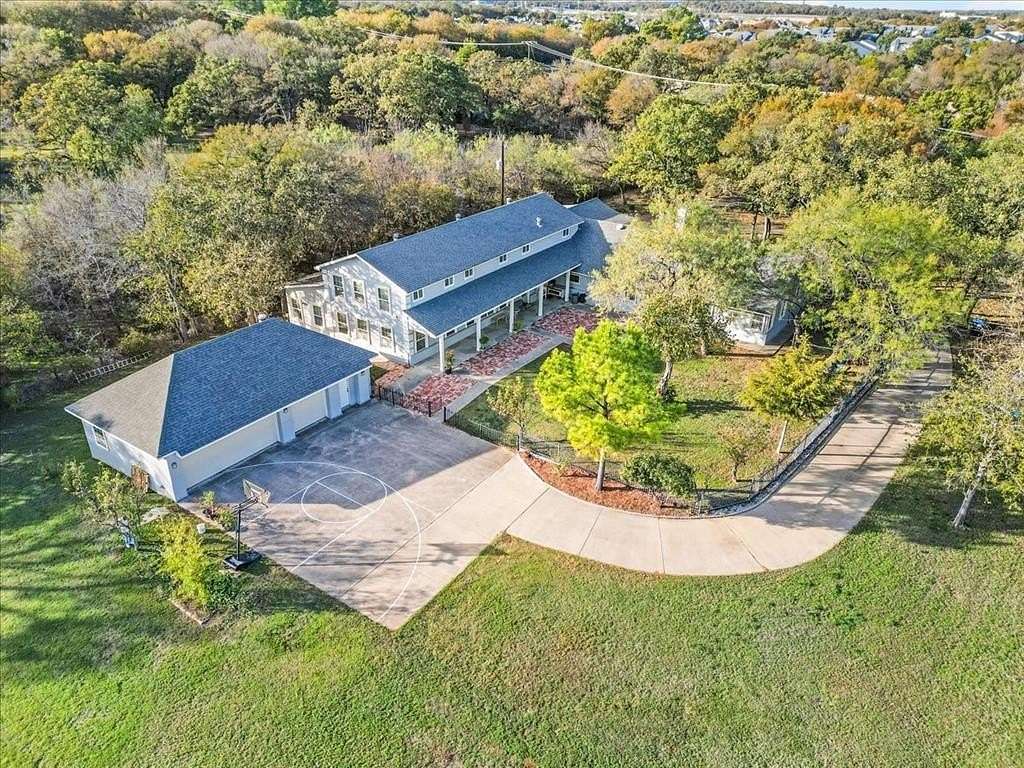 2.23 Acres of Residential Land with Home for Sale in Fort Worth, Texas