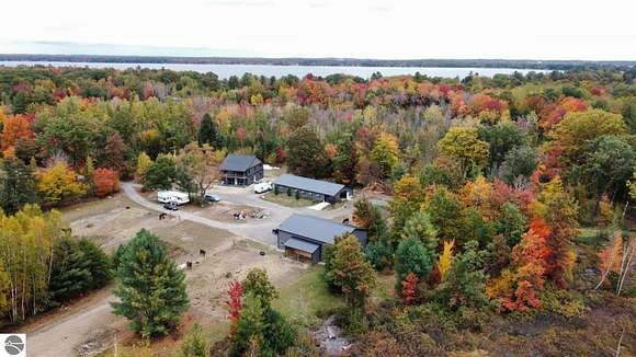 25.4 Acres of Land with Home for Sale in Cadillac, Michigan