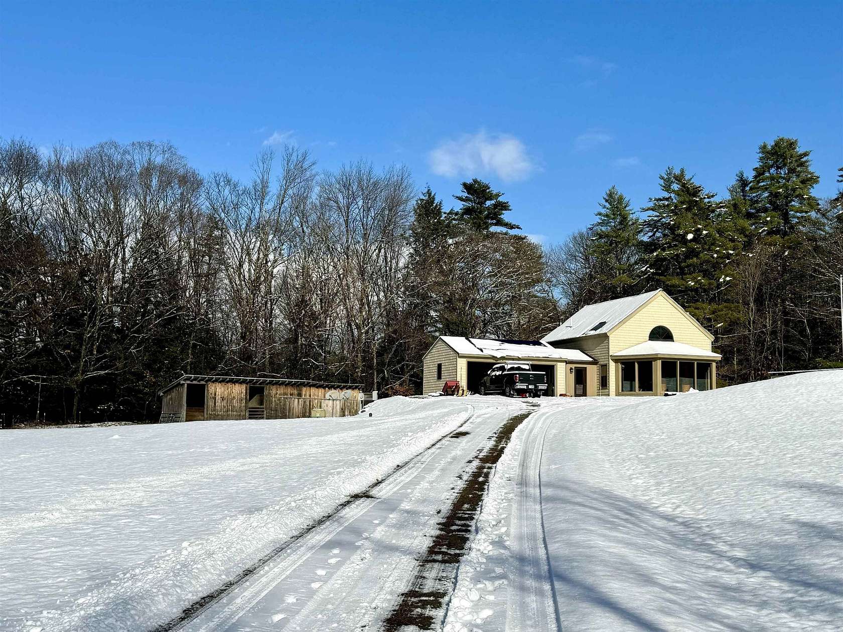 10.7 Acres of Land with Home for Sale in Unity, New Hampshire