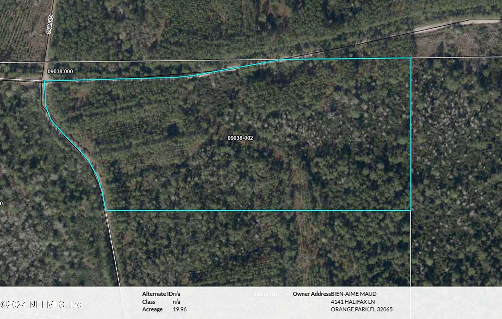 19.96 Acres of Land for Sale in Perry, Florida