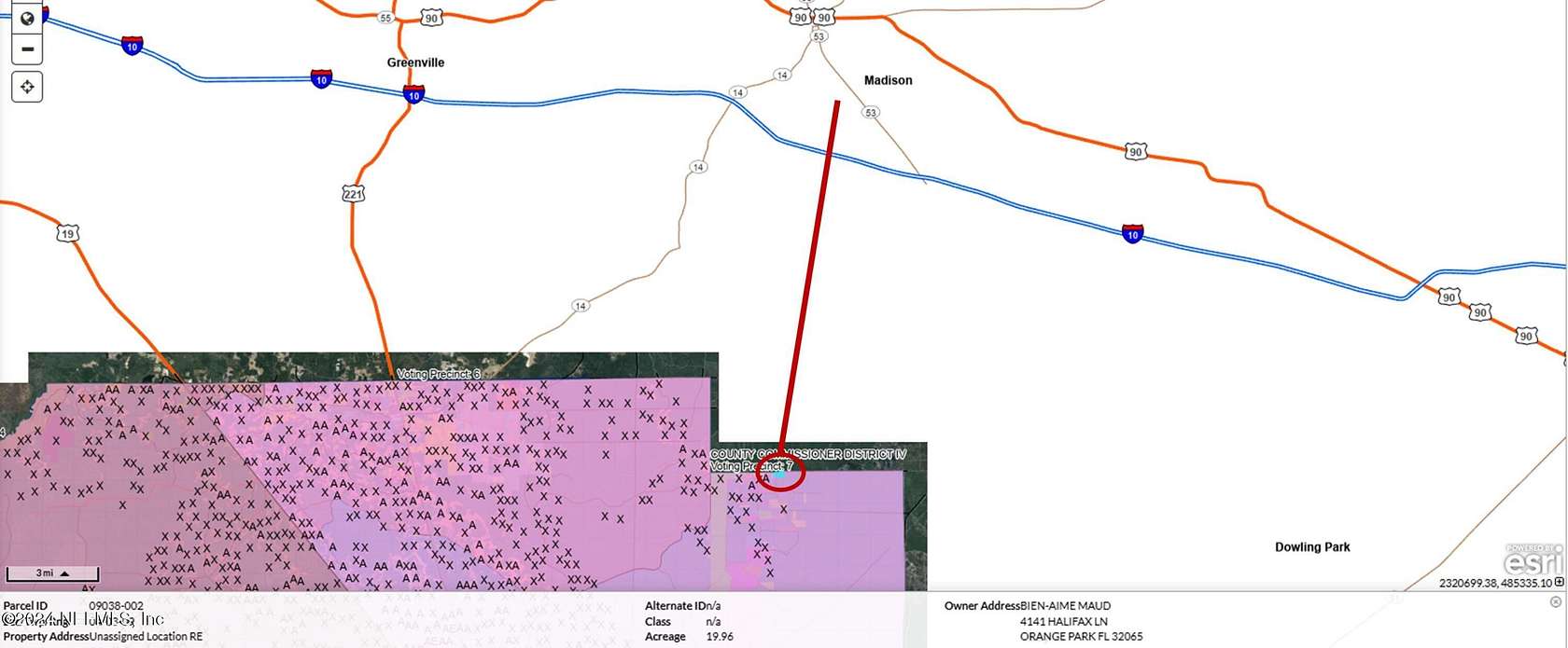 20 Acres of Recreational Land for Sale in Perry, Florida