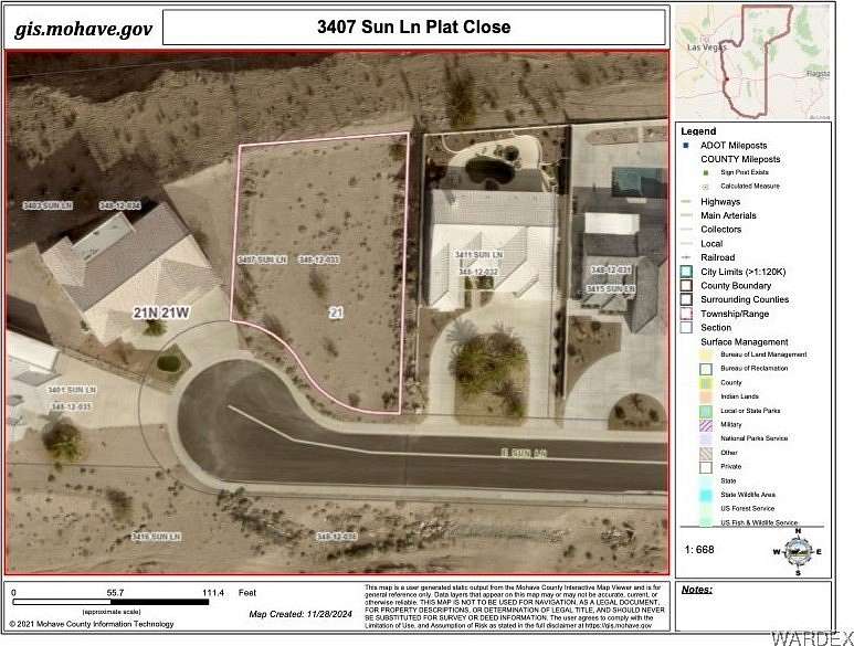 0.3 Acres of Residential Land for Sale in Bullhead City, Arizona