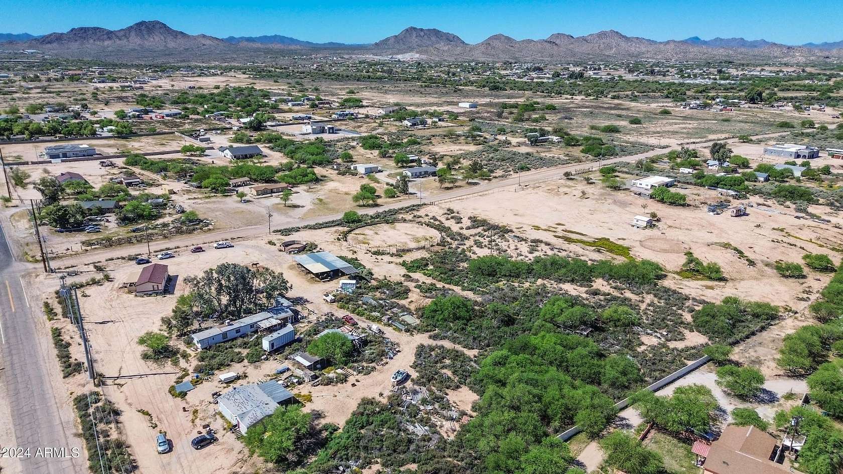 3.82 Acres of Residential Land with Home for Sale in Buckeye, Arizona