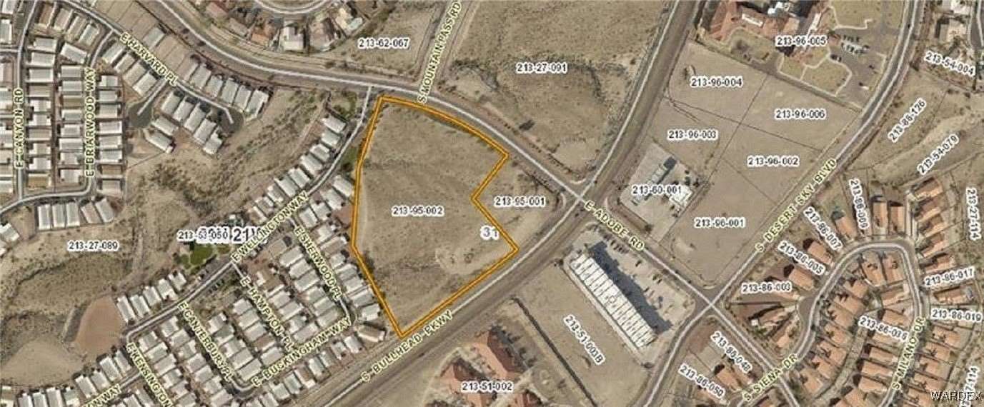 5.63 Acres of Commercial Land for Sale in Bullhead City, Arizona