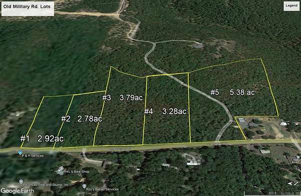 3 Acres of Land for Sale in Conway, Arkansas