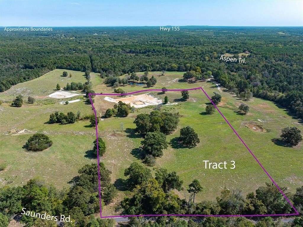 16.8 Acres of Land for Sale in Big Sandy, Texas