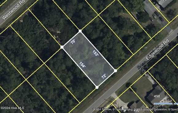 0.25 Acres of Land for Sale in Boiling Spring Lakes, North Carolina