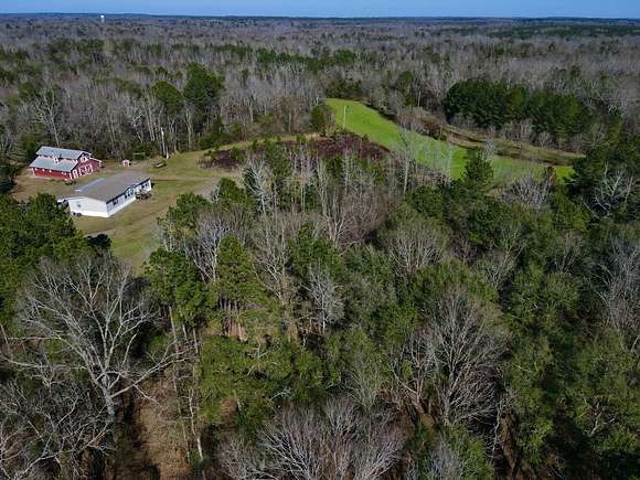 235 Acres of Recreational Land with Home for Sale in Autaugaville, Alabama