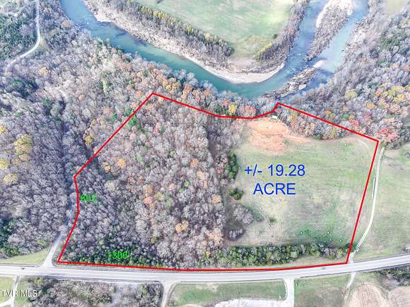 19.28 Acres of Recreational Land & Farm for Sale in Greeneville, Tennessee