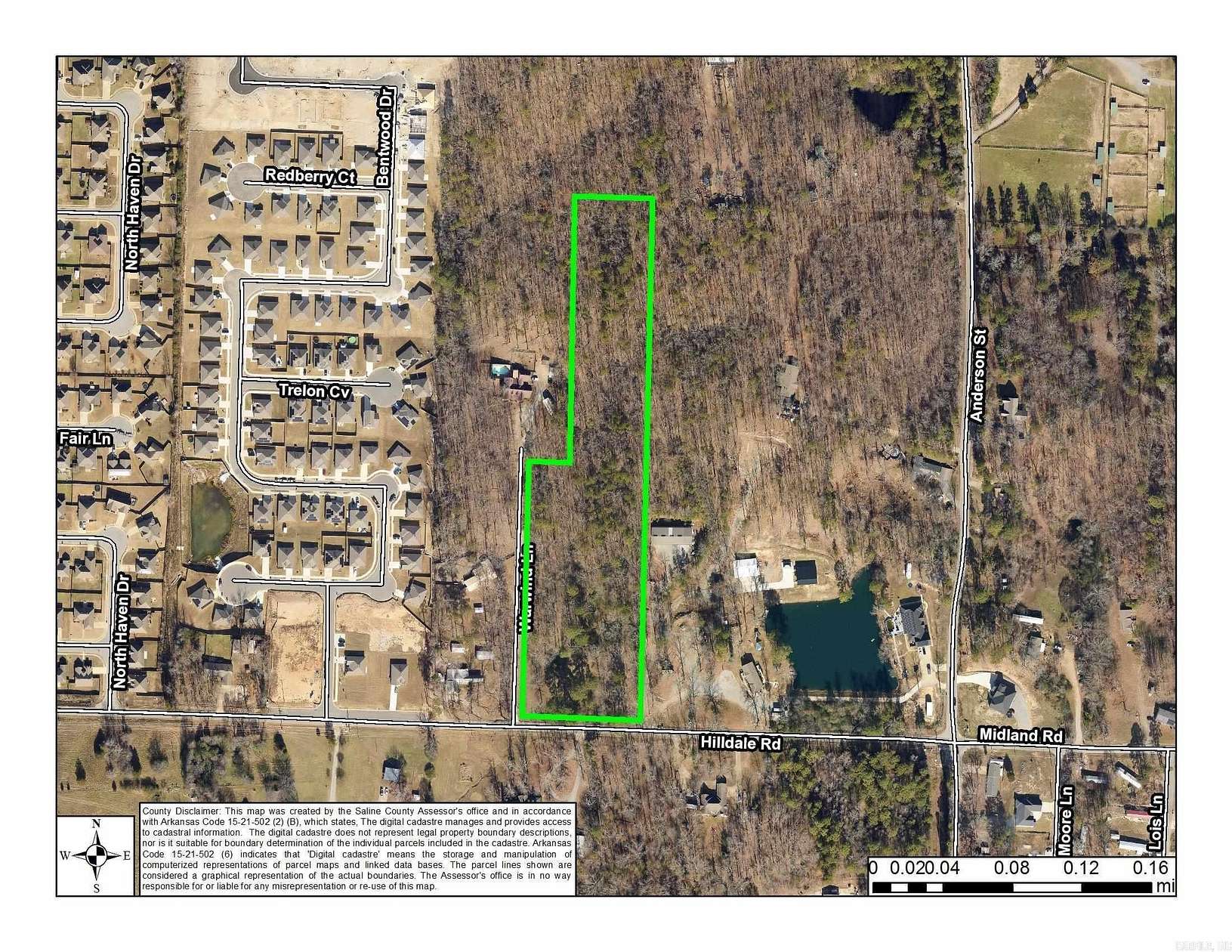 7.49 Acres of Residential Land for Sale in Alexander, Arkansas