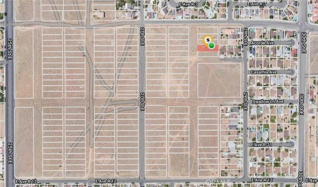 0.207 Acres of Land for Sale in Palmdale, California