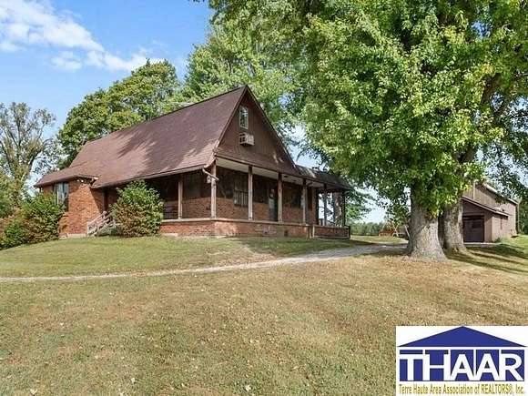 5.63 Acres of Land with Home for Sale in Terre Haute, Indiana