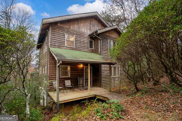 23.2 Acres of Recreational Land with Home for Sale in Ellijay, Georgia