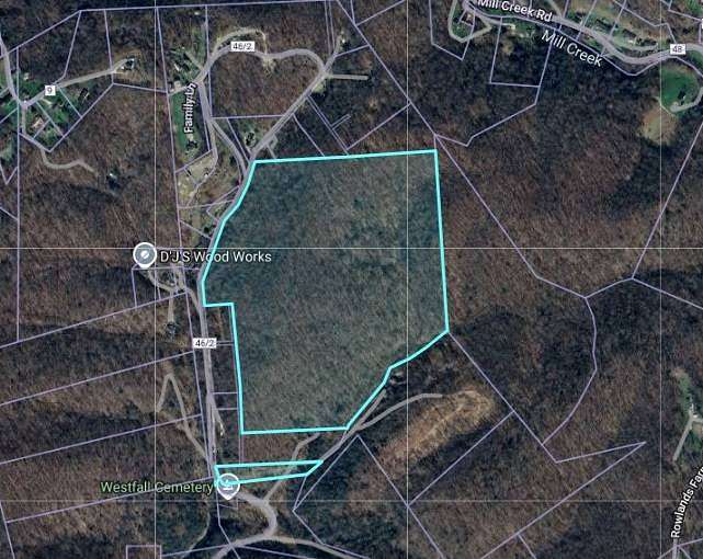 50 Acres of Recreational Land for Auction in Charleston, West Virginia